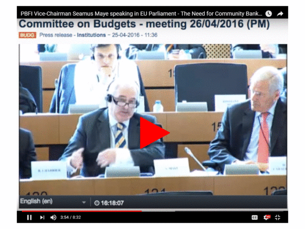 PBFI Joint Chairman - Seamus Maye Speaking in the EU Parliament: 